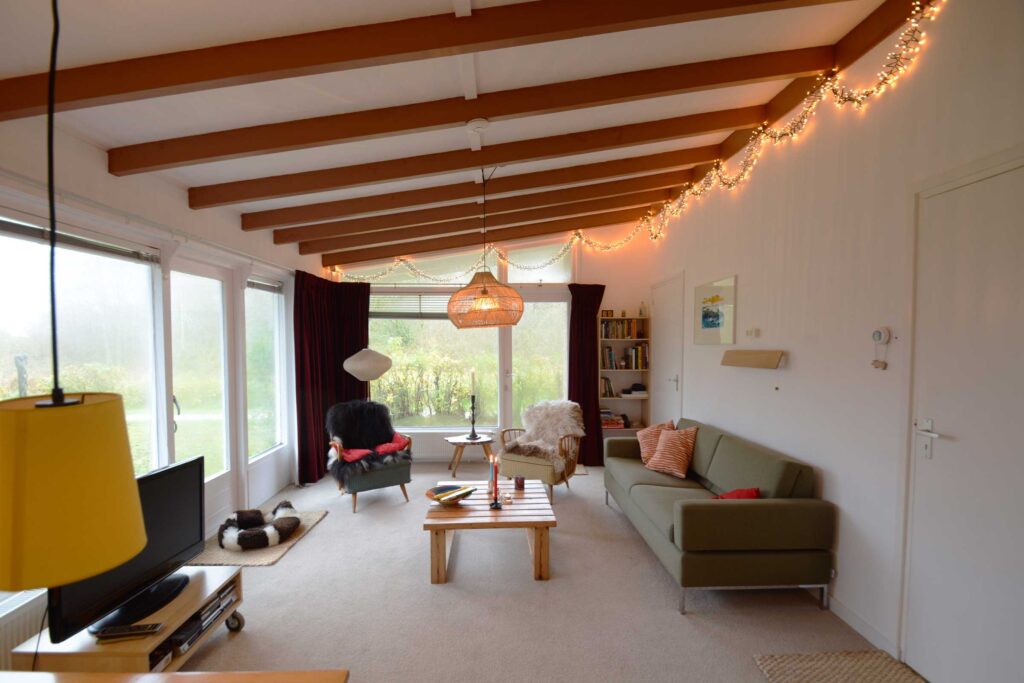 Vakantiehuis Schiermonnikoog woonkamer